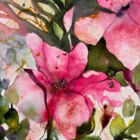 Detalle de A Perfect Morning, obra de Moni Moka
