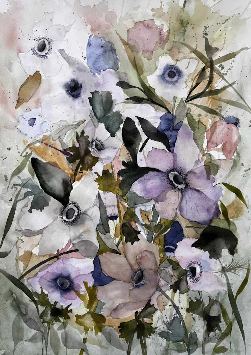 Anemone II, obra de arte original de Moni Moka