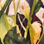Detalle de Calas de primavera, obra de Moni Moka