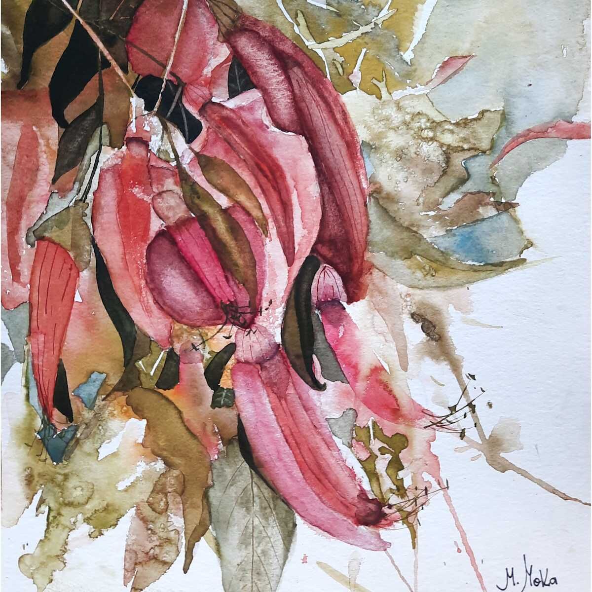 Ceibo, obra de arte original de Moni Moka