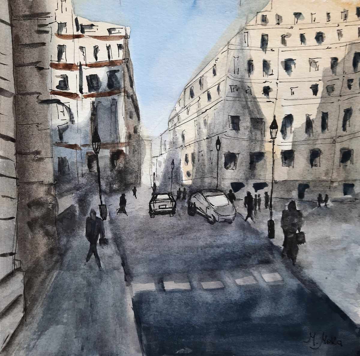 City, obra de arte original de Moni Moka