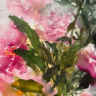 Detalle de Desbordada Belleza, obra de Moni Moka