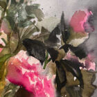 Detalle de Desbordada Belleza, obra de Moni Moka