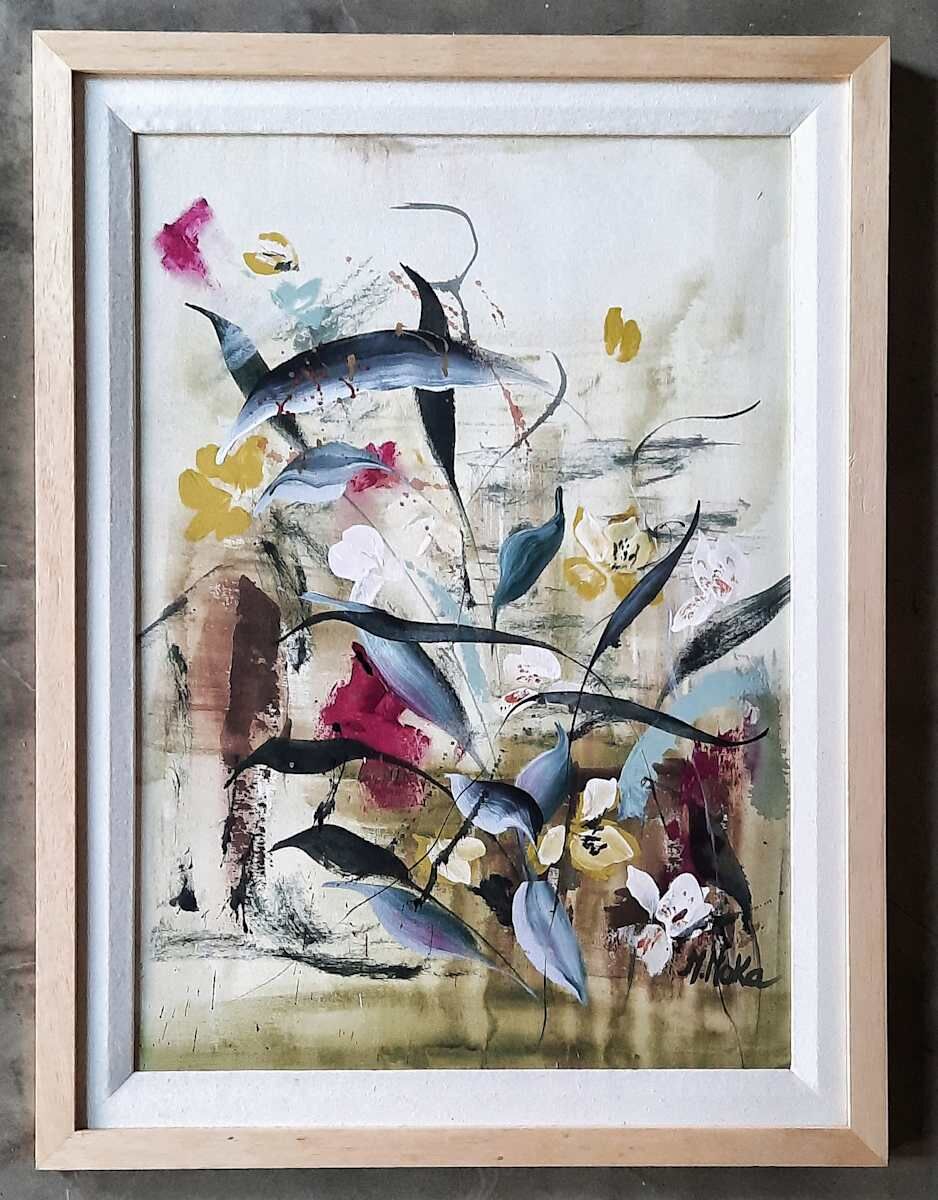 En el aire, obra de arte original de Moni Moka