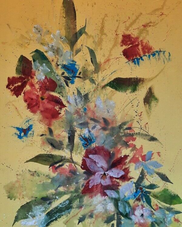 The Energy of Spring Earth Series, acrílico de Moni Moka