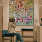 Detalle de Wild Bloom Theory Earth series, obra de Moni Moka
