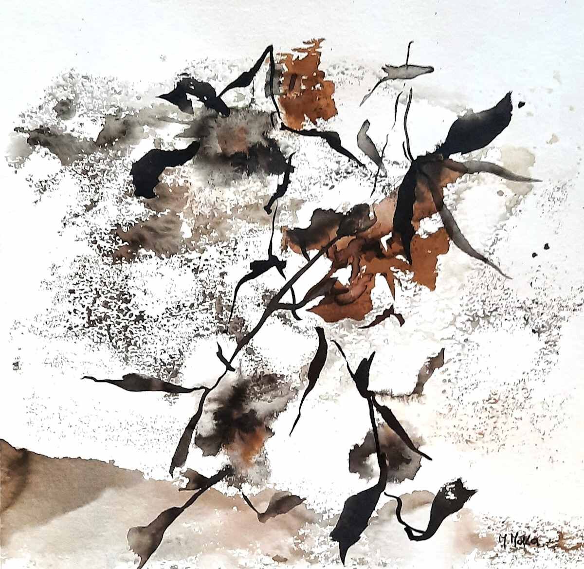 Windwritten, ink/tinta de Moni Moka